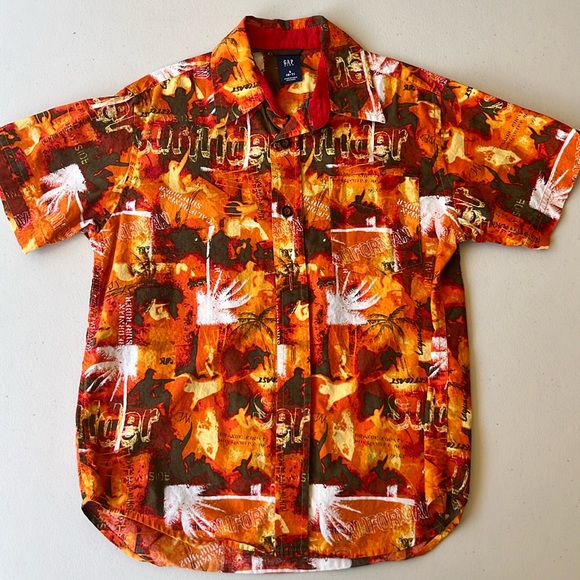 GAP Other - Gap boys multi color button up size S (6-7)